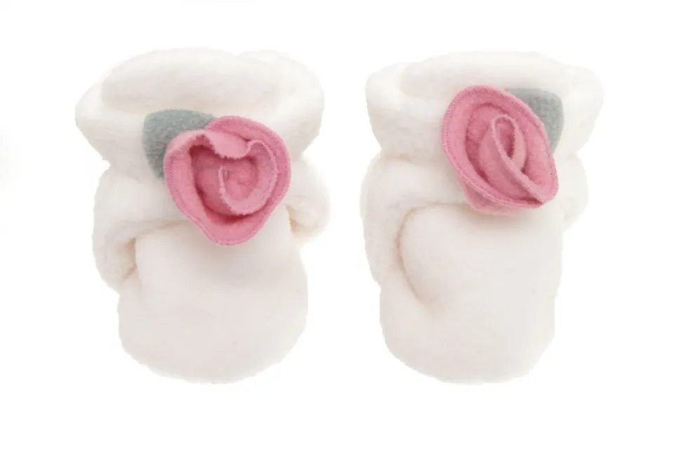 #1843 Ivory Garden Booties