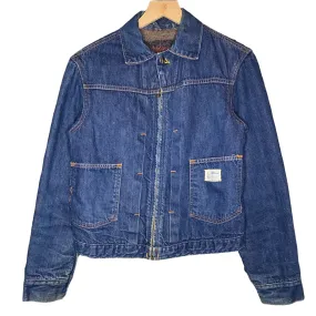 1950’s Montgomery Ward 101 Power House Wool Lined True Vintage Denim Jacket