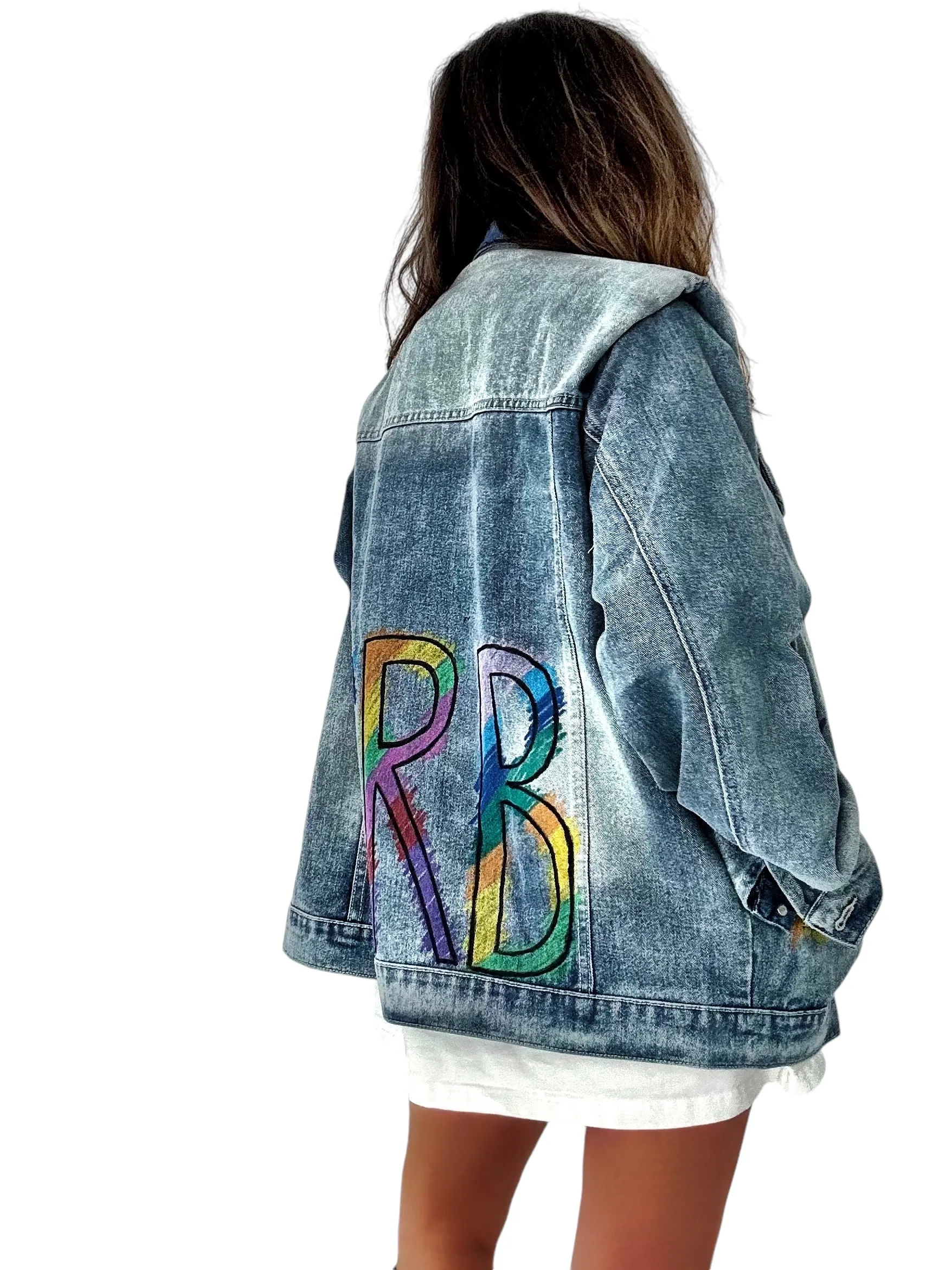 '2nd Ave' Personalized Denim Jacket