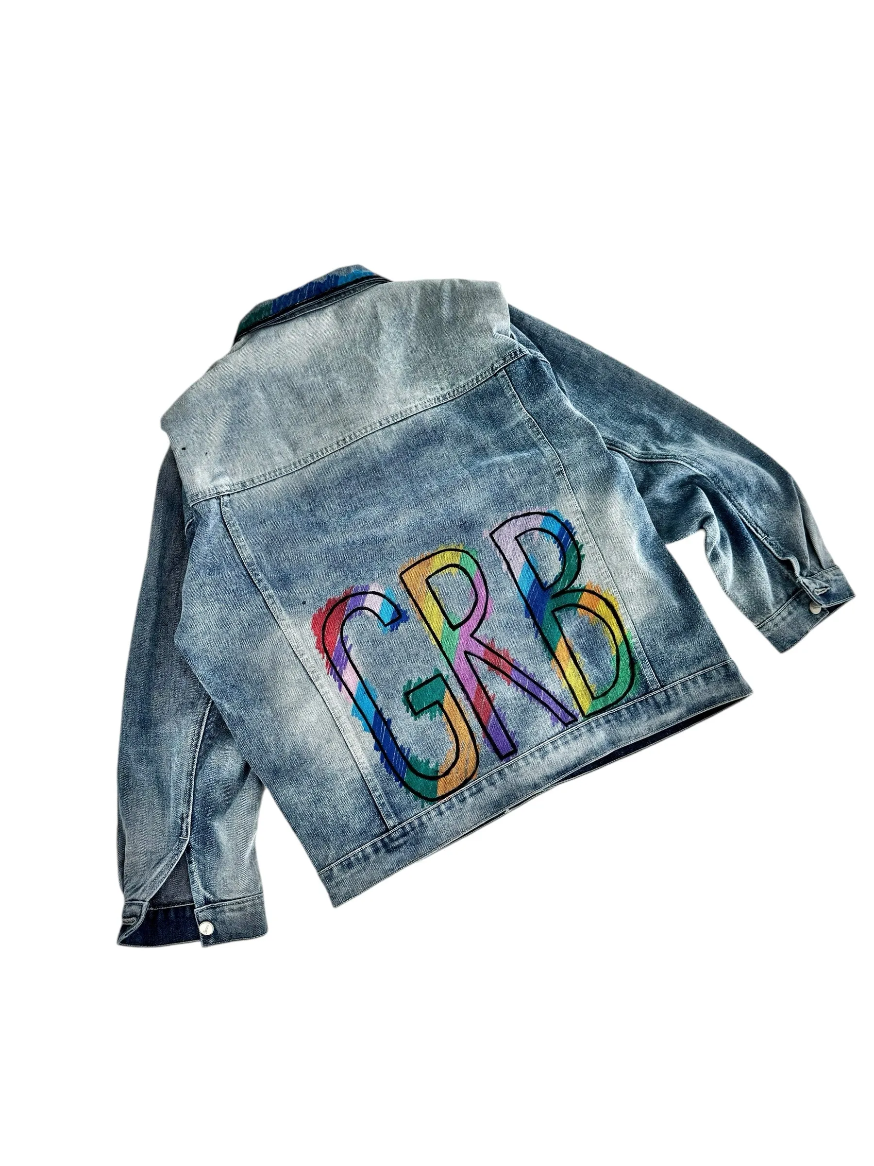 '2nd Ave' Personalized Denim Jacket