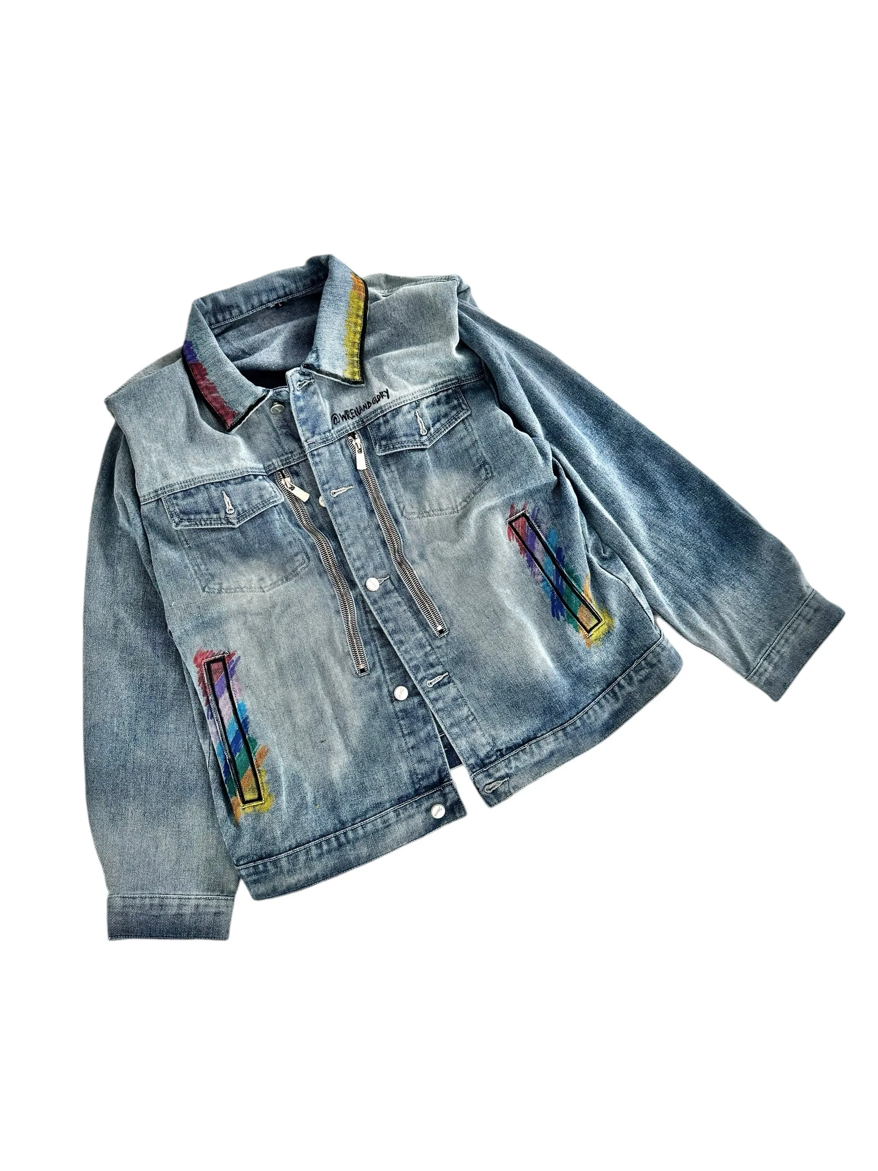 '2nd Ave' Personalized Denim Jacket