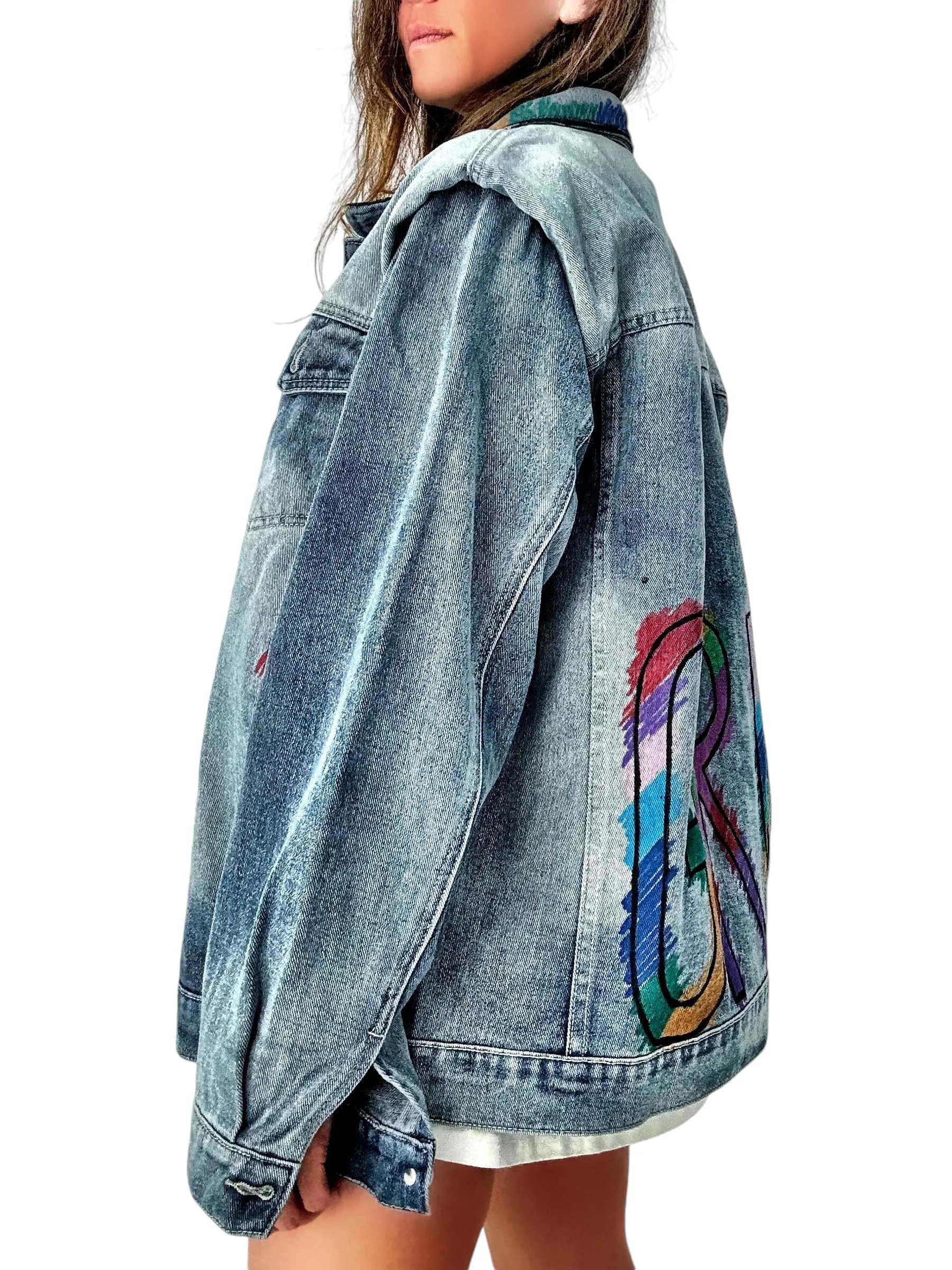 '2nd Ave' Personalized Denim Jacket