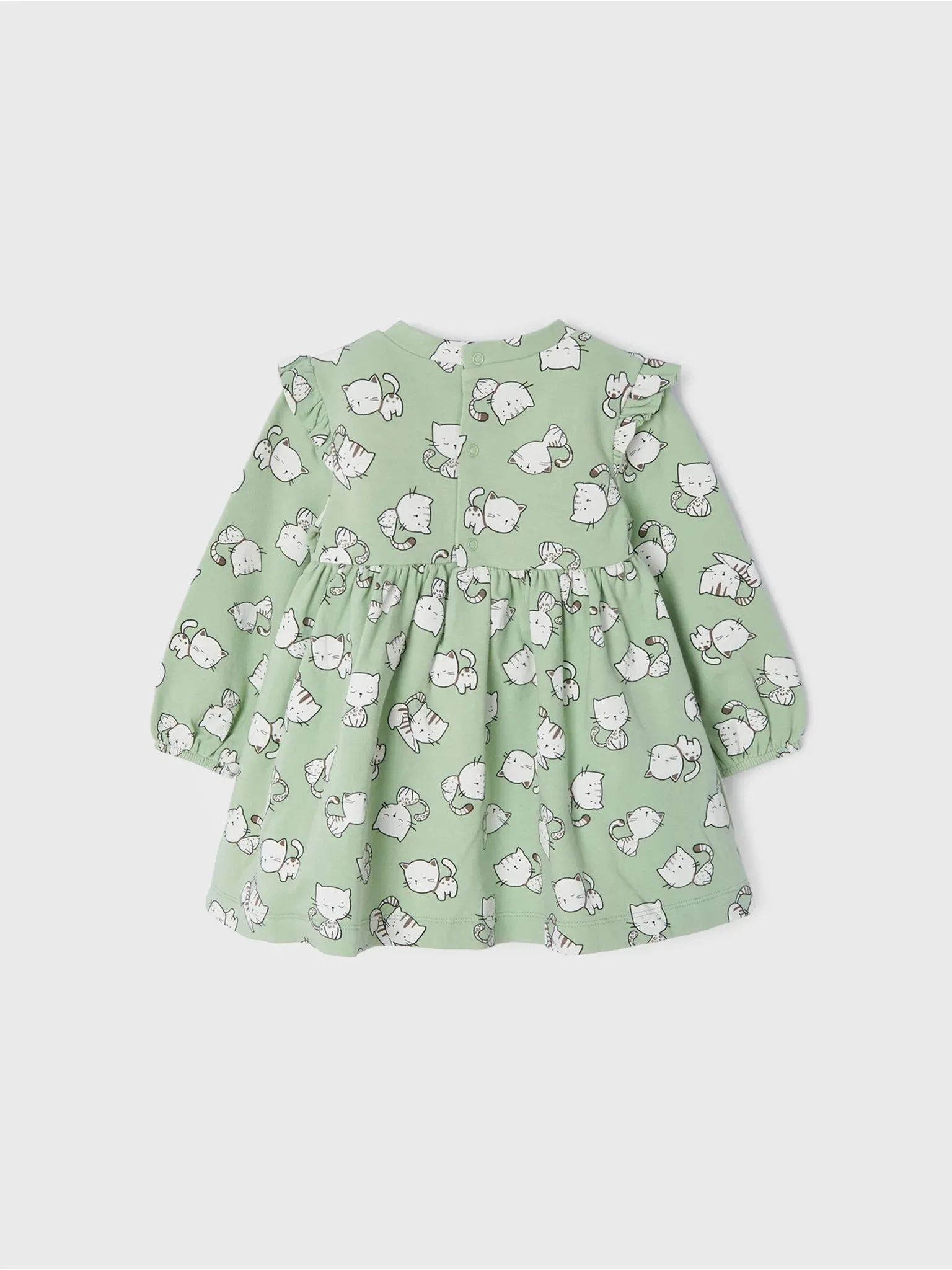 Baby Girls Cat Patterned Dress | Mayoral