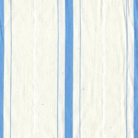 Blue Pucker | Stripe Spandex Stretch Woven - SKU 4414 #U93