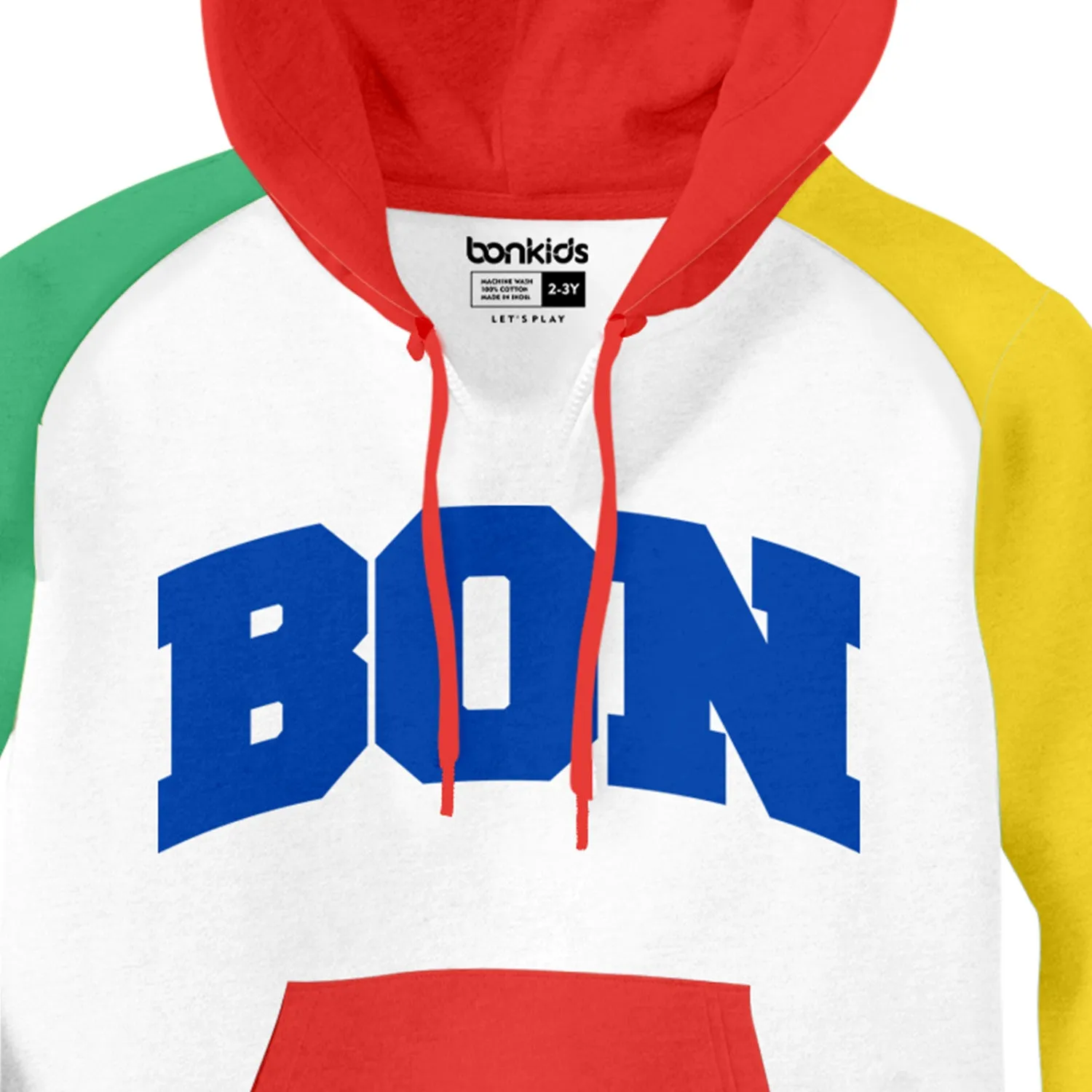 Boys Multi Color Embroidery Hoodies