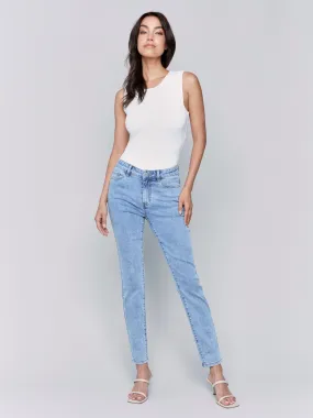 Carine Skinny Jeans - Light Blue