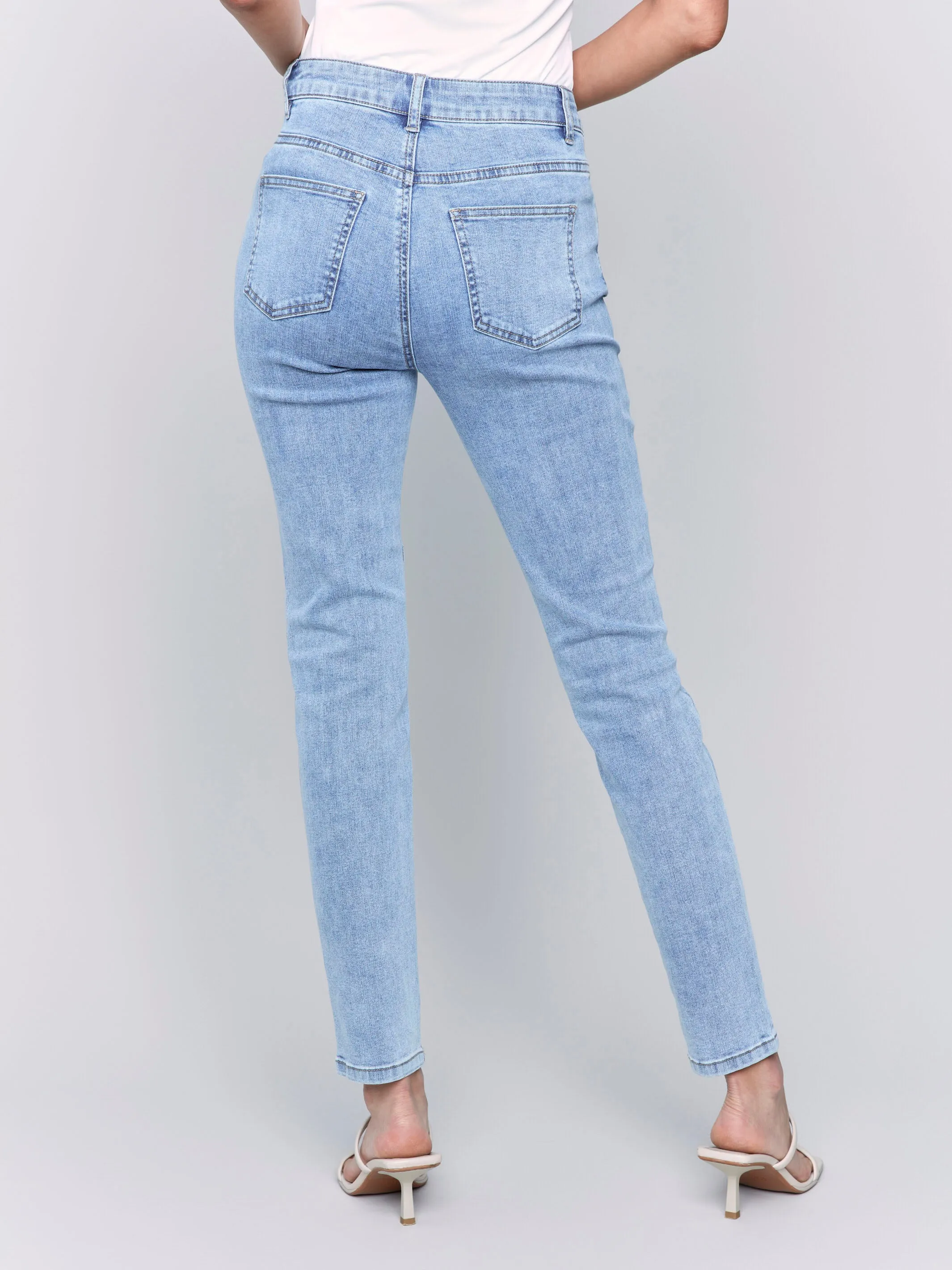 Carine Skinny Jeans - Light Blue