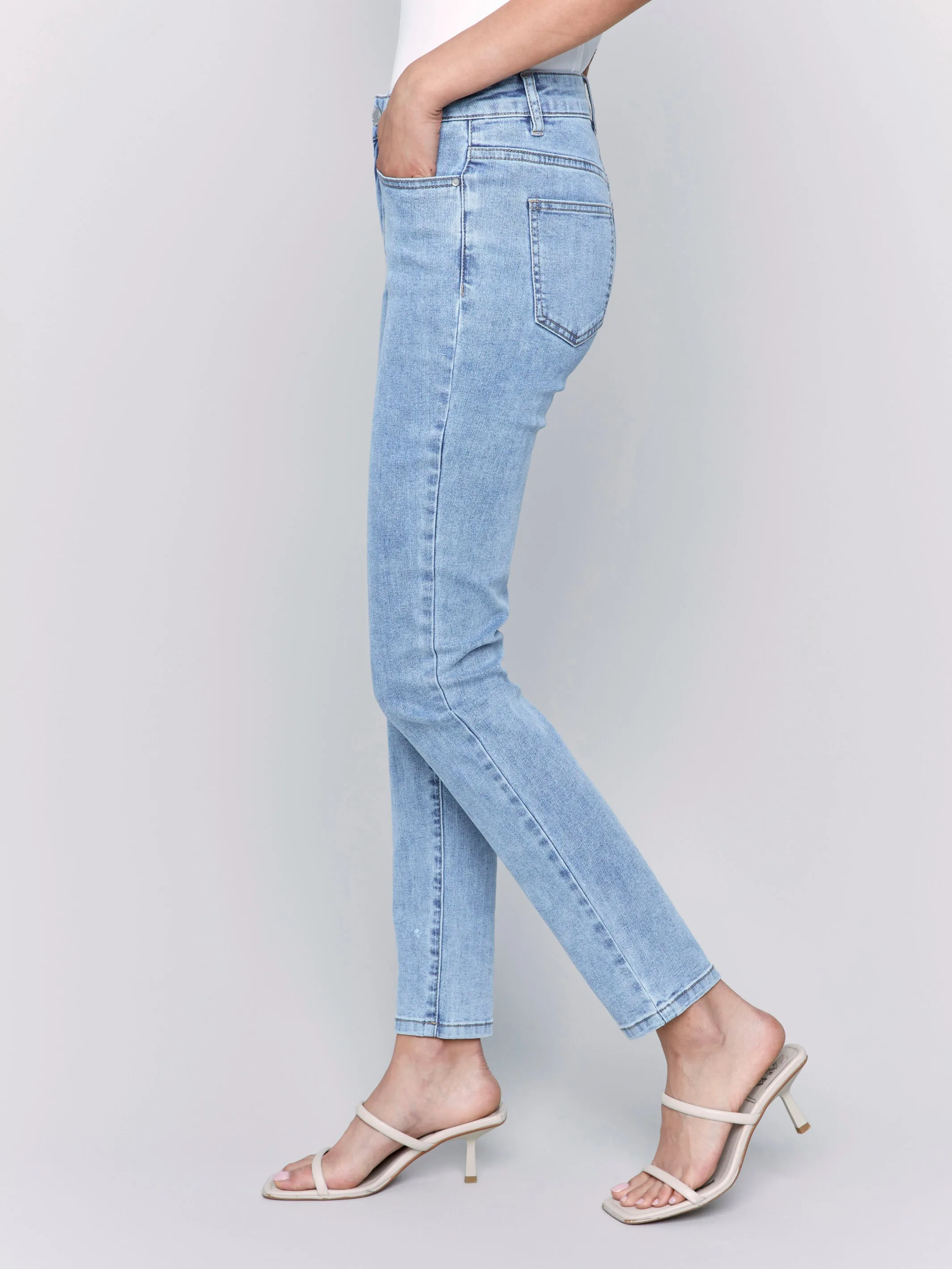 Carine Skinny Jeans - Light Blue