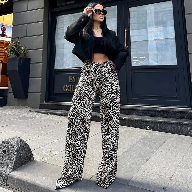 Carmen Leopard Casual Pants