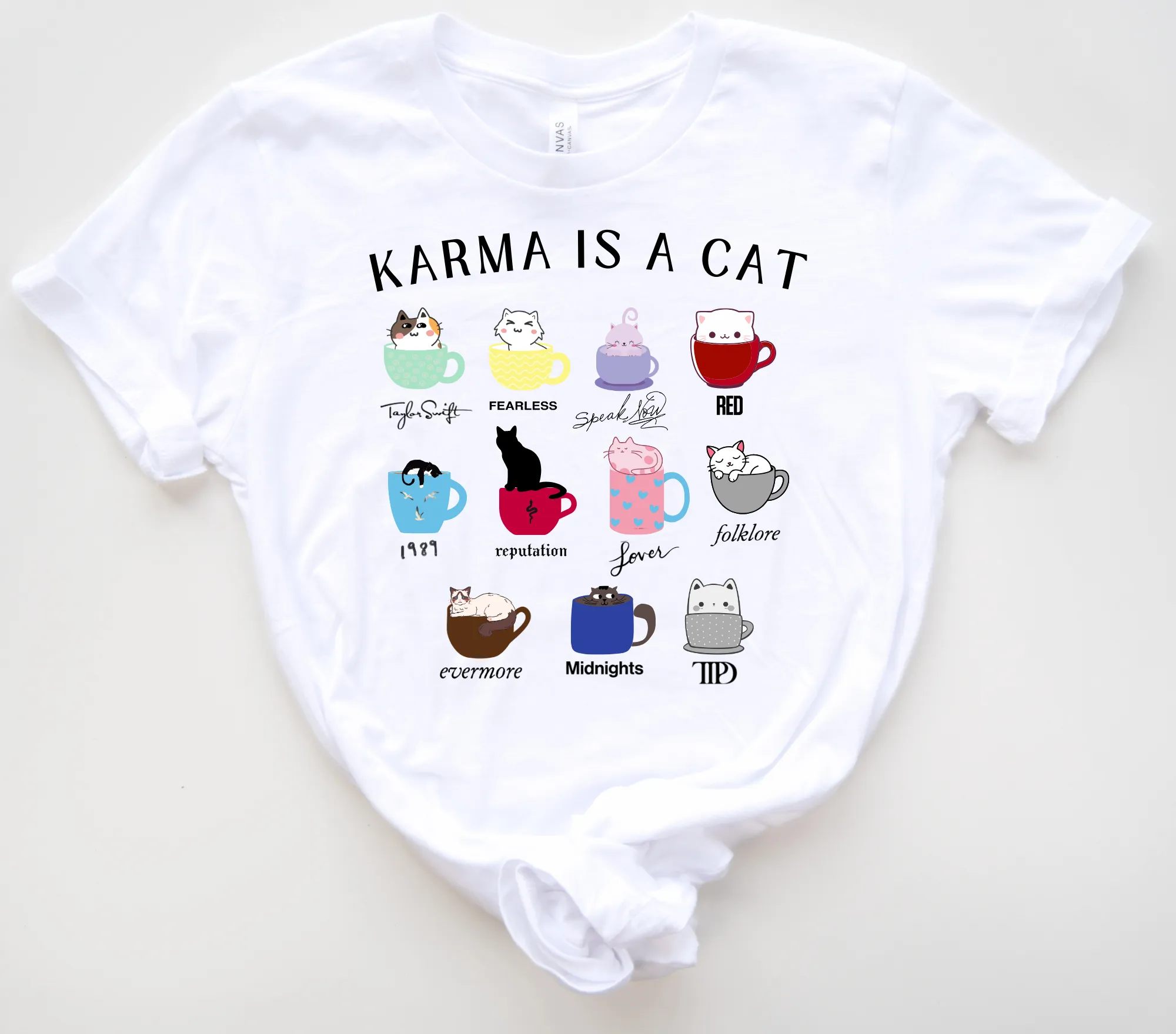 Cat Teacup Shirt