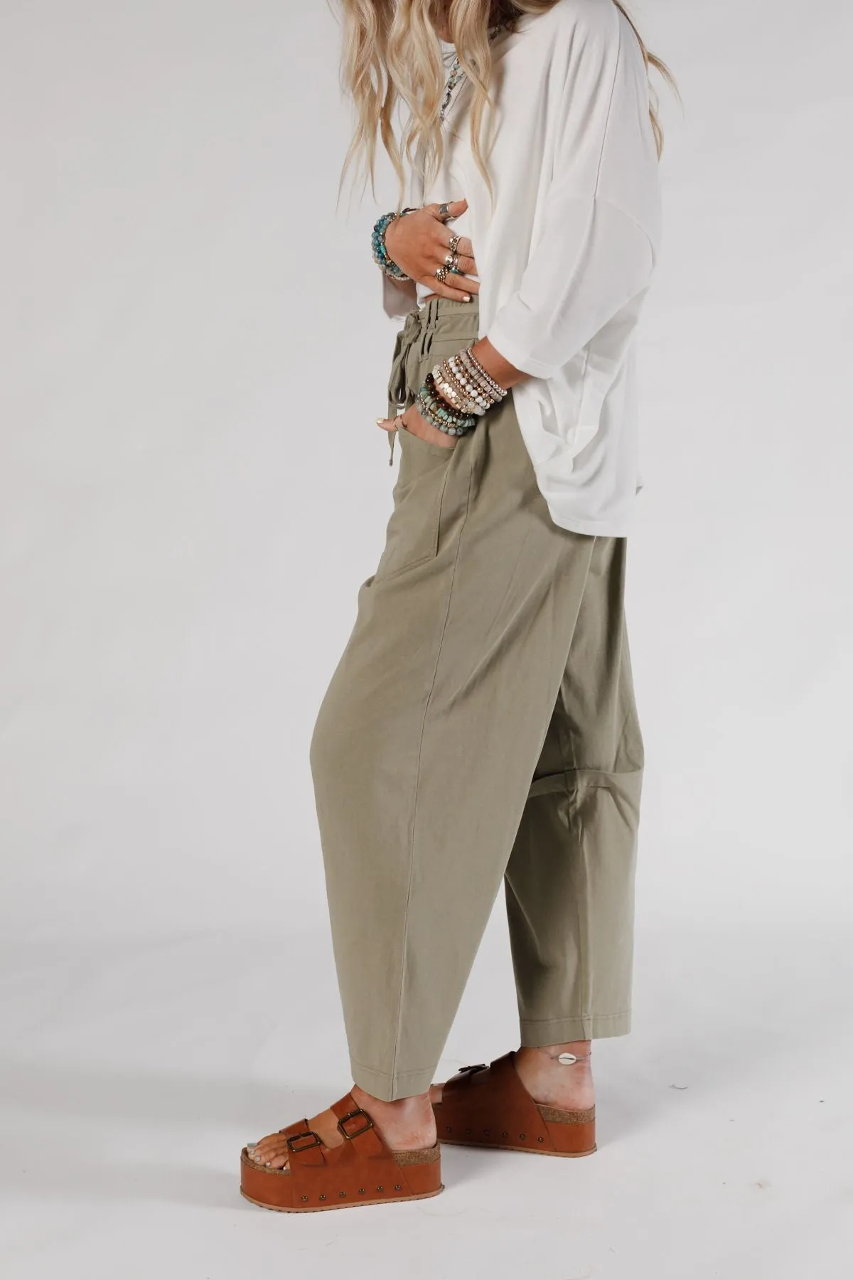 Catalina Pants - Olive