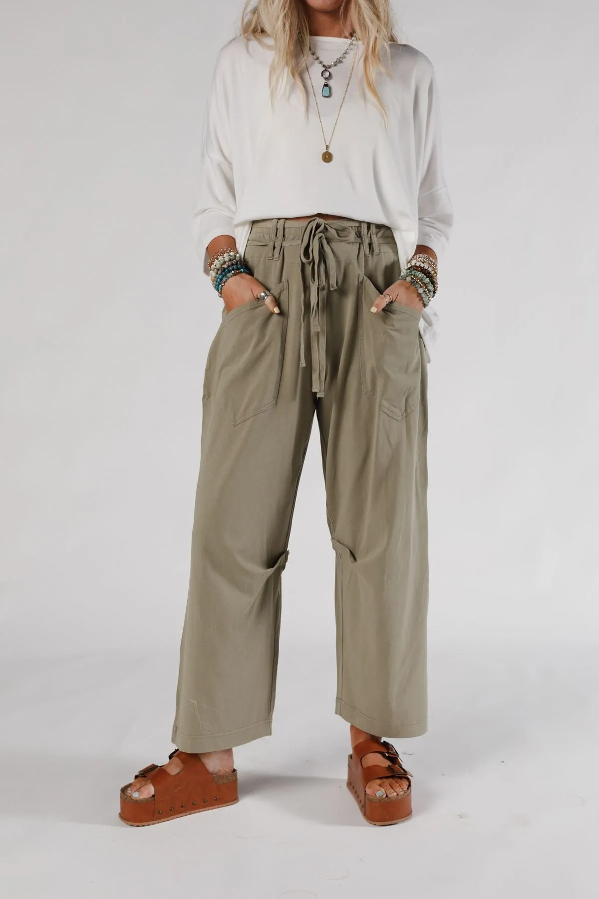 Catalina Pants - Olive