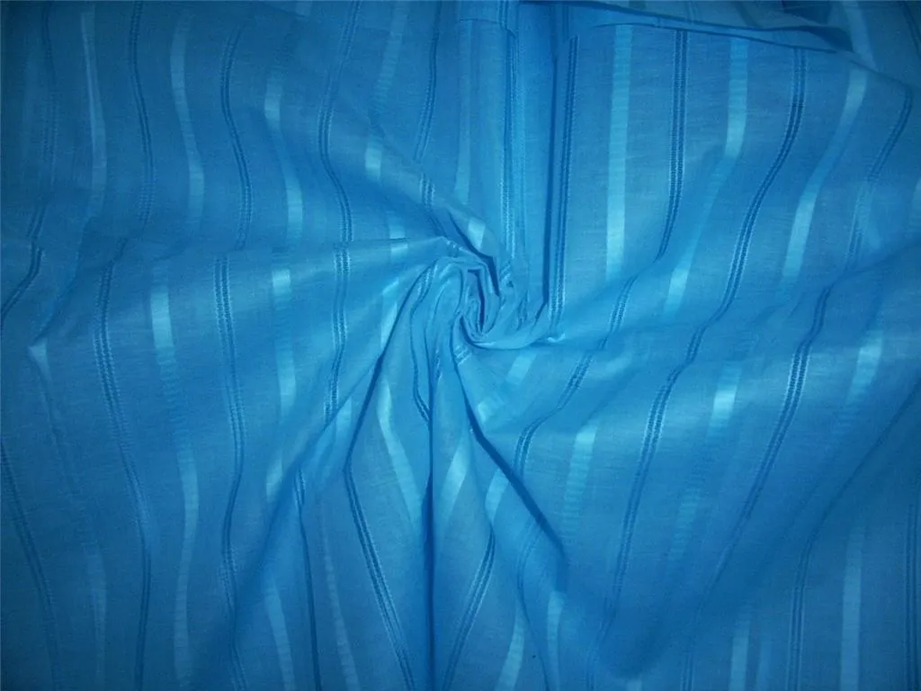 cotton organdy-leno jacquard w satin stripes