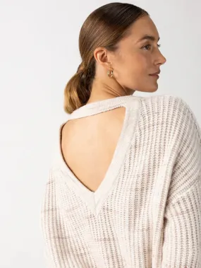 COZY V BACK SWEATER