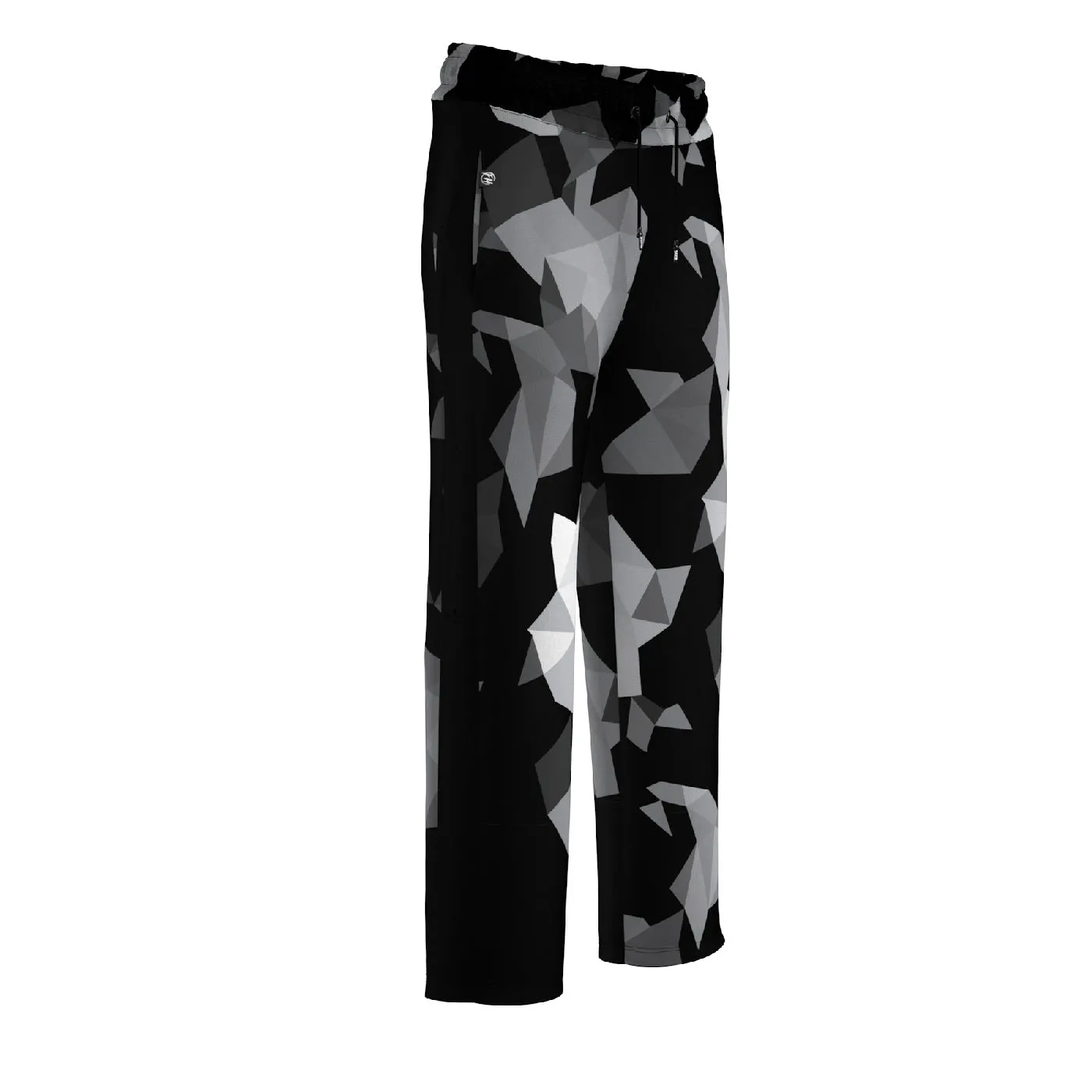 Cubes Black Track Pants