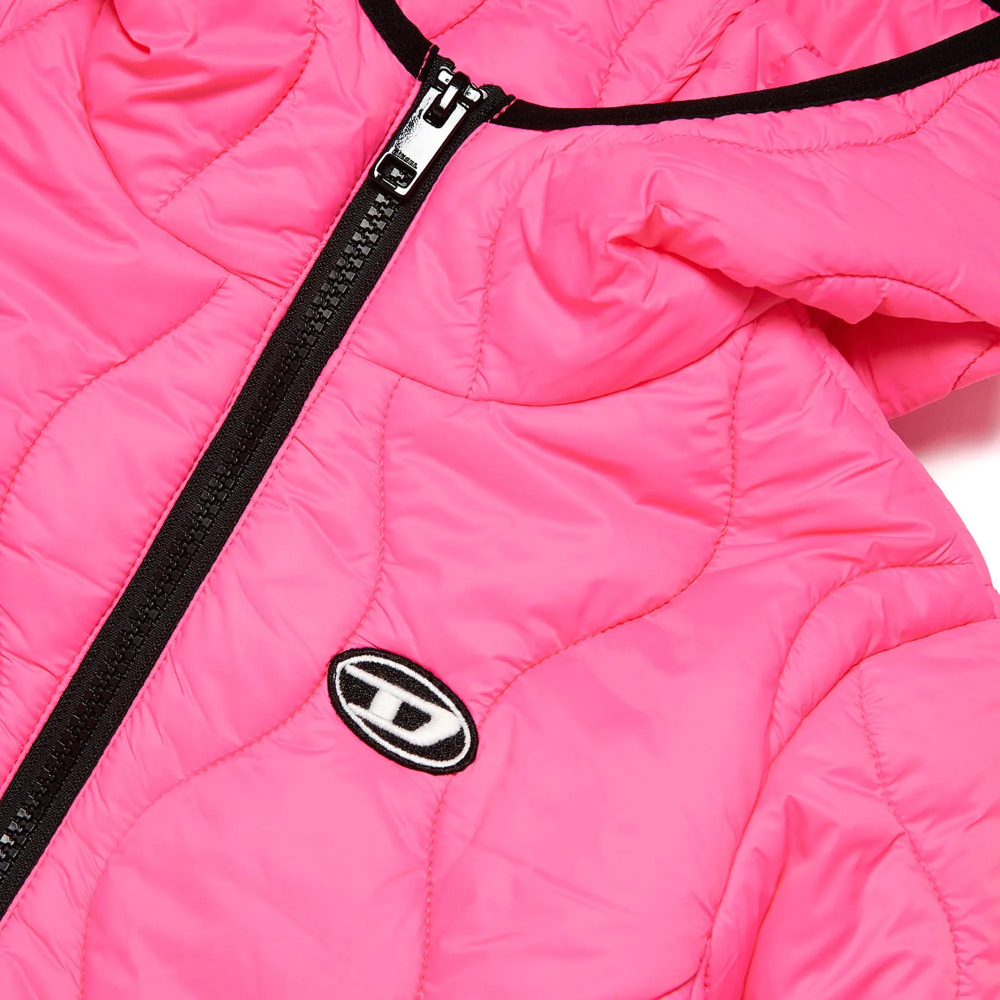 Diesel Pink Puffer Jacket