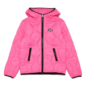 Diesel Pink Puffer Jacket