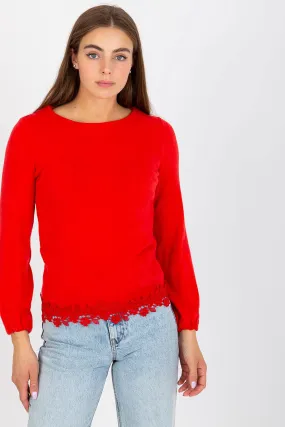 Elegant Long Sleeve Wool Blend Top