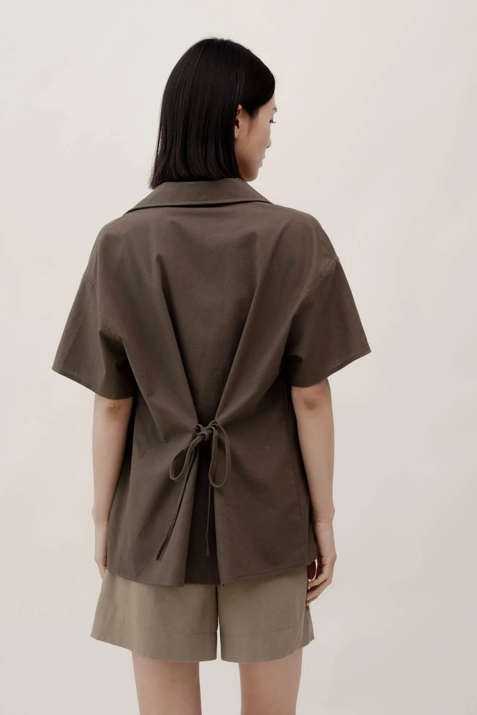 ELISE Shirt - Dark Olive