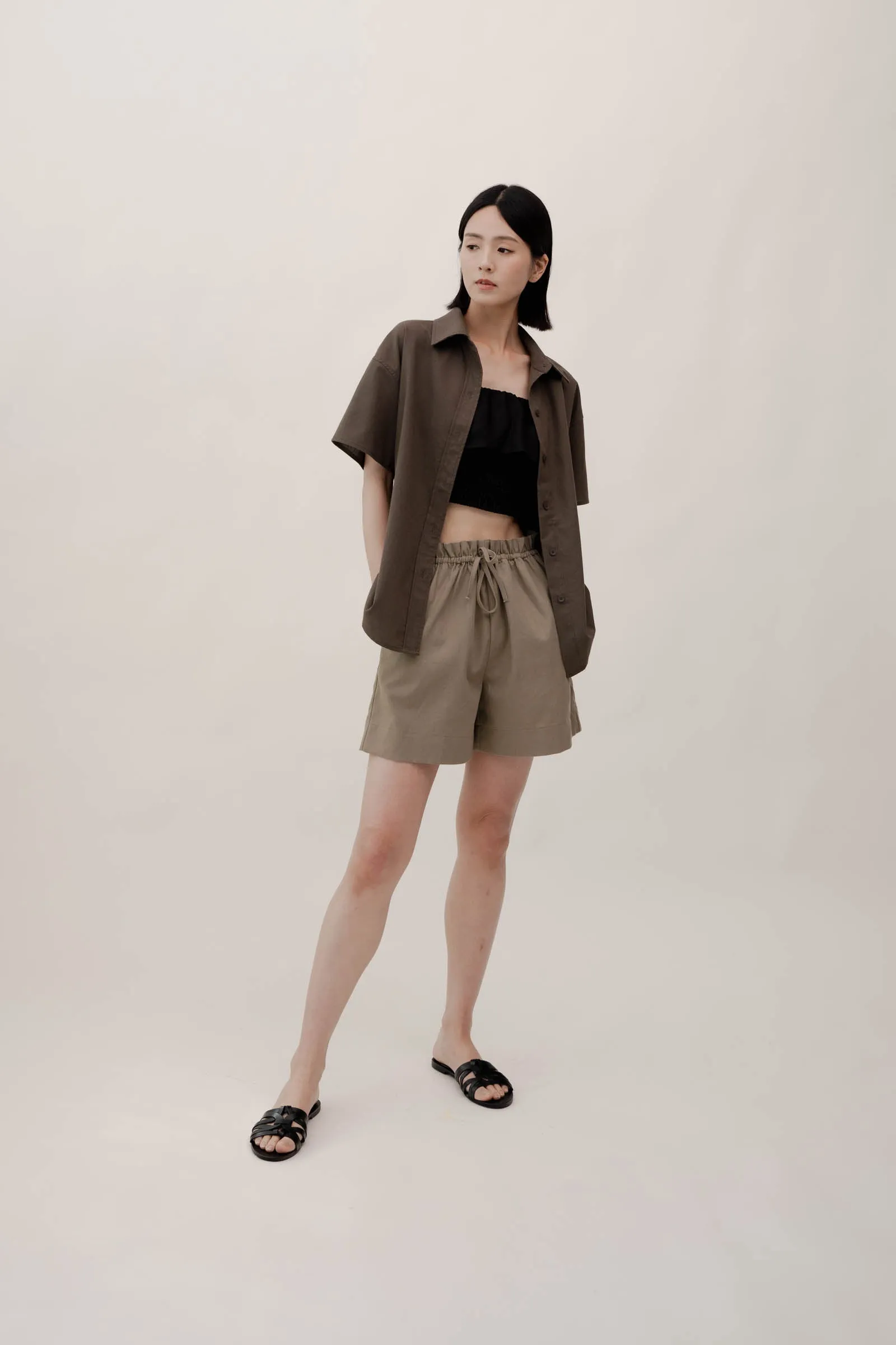 ELISE Shirt - Dark Olive