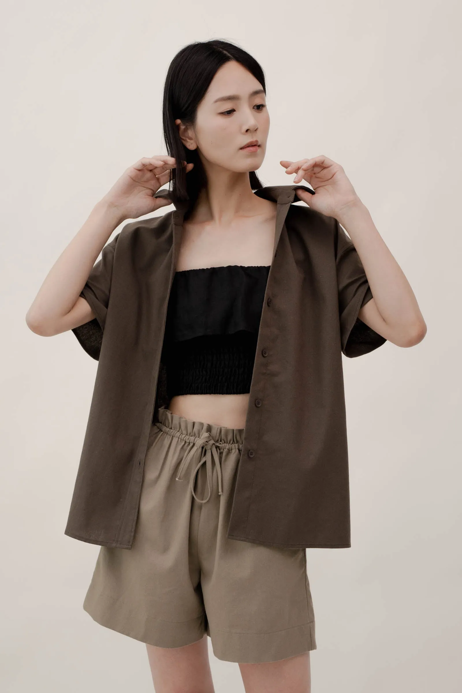 ELISE Shirt - Dark Olive