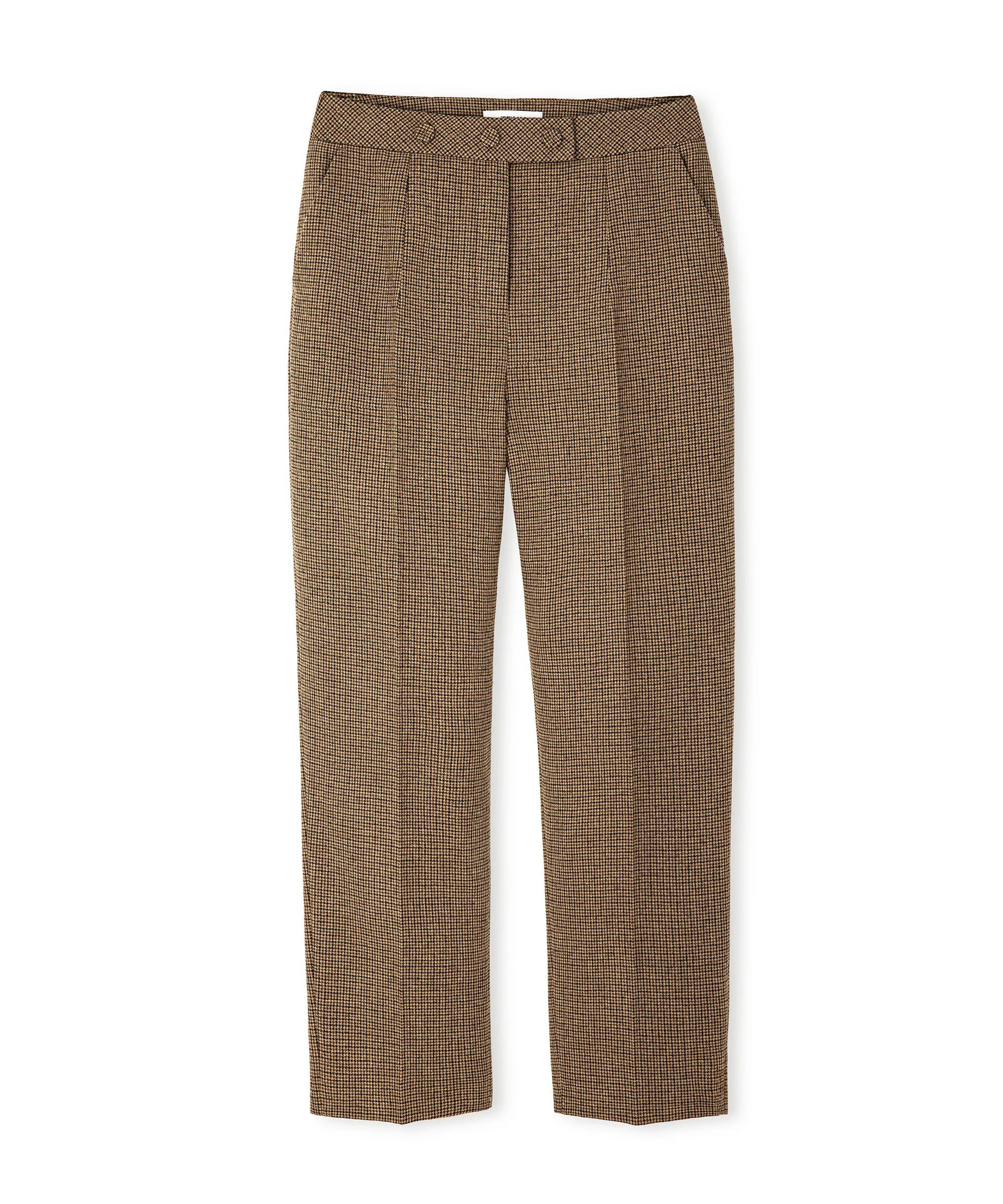 Ipekyol Mini Plaid Pattern Trousers Brown