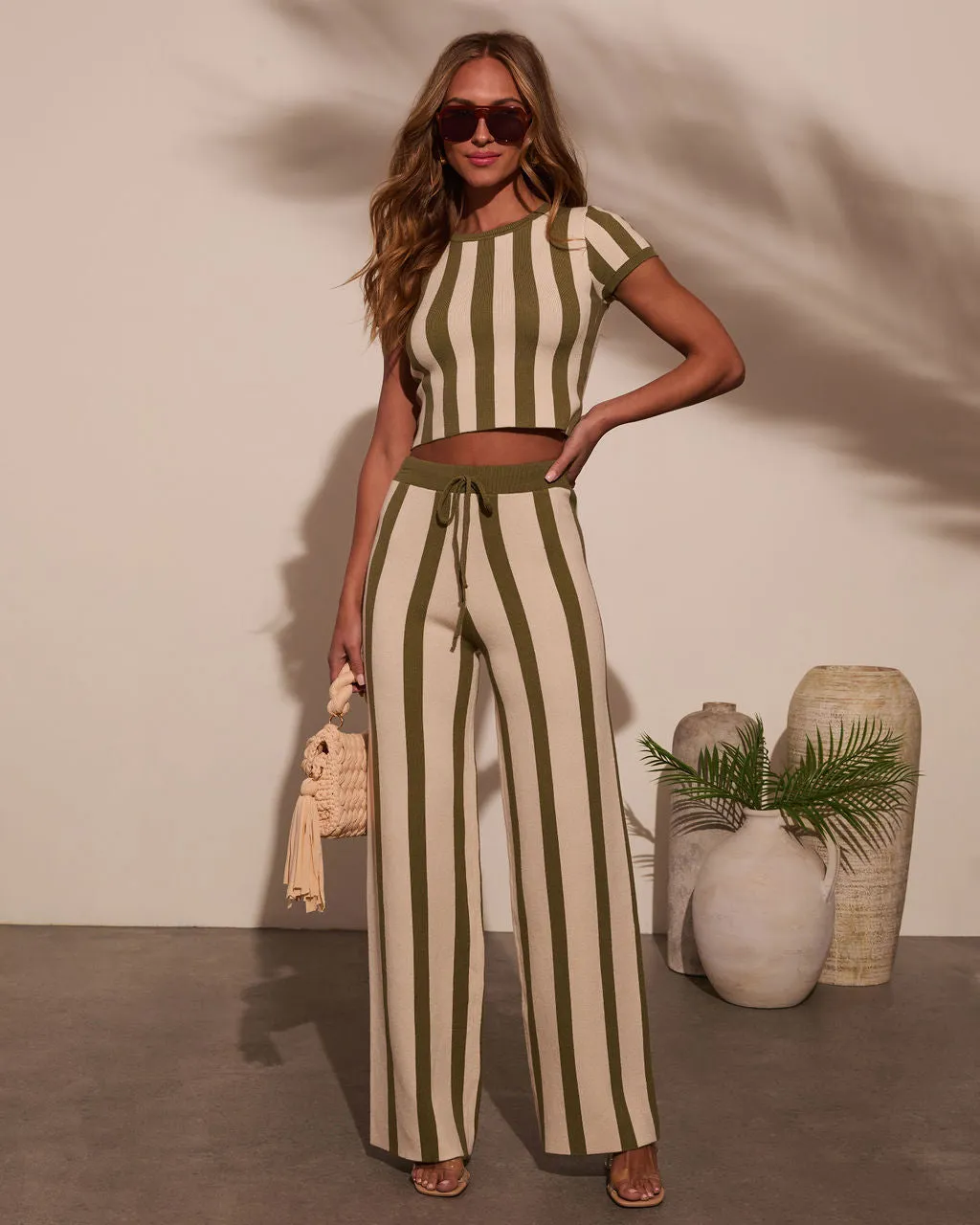 Kayson Striped Flare Pants