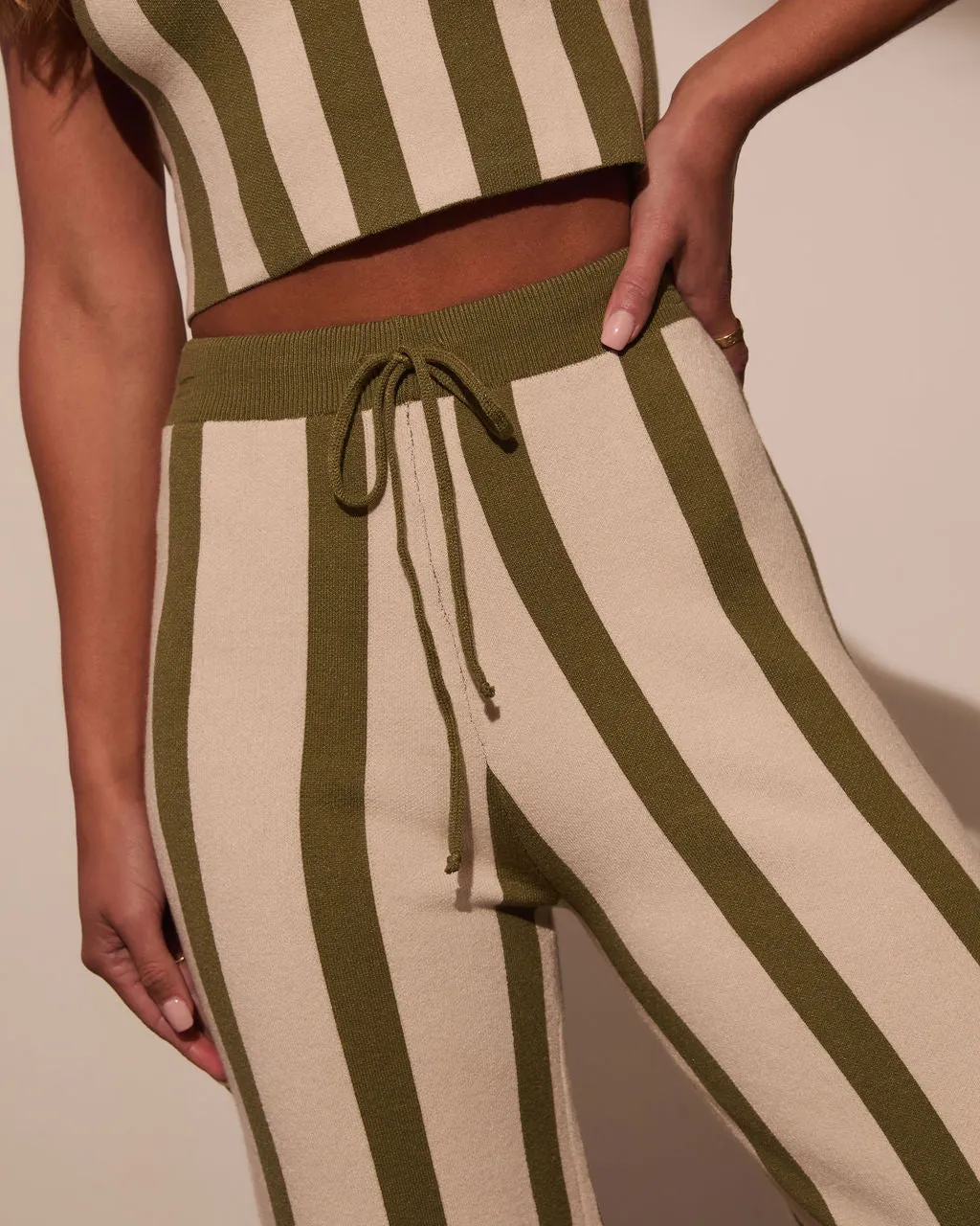 Kayson Striped Flare Pants