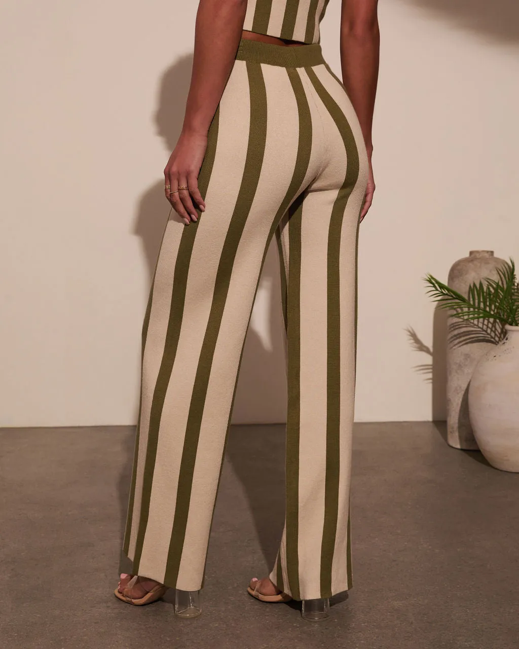 Kayson Striped Flare Pants