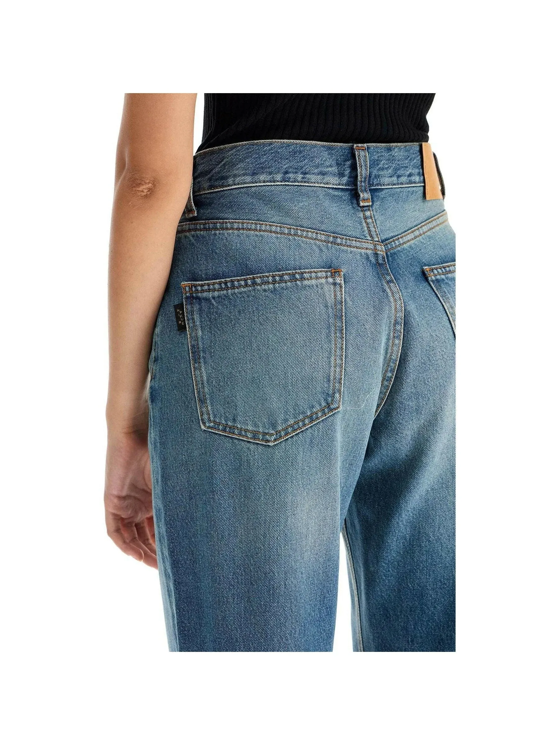 Korea Straight-Leg Jeans