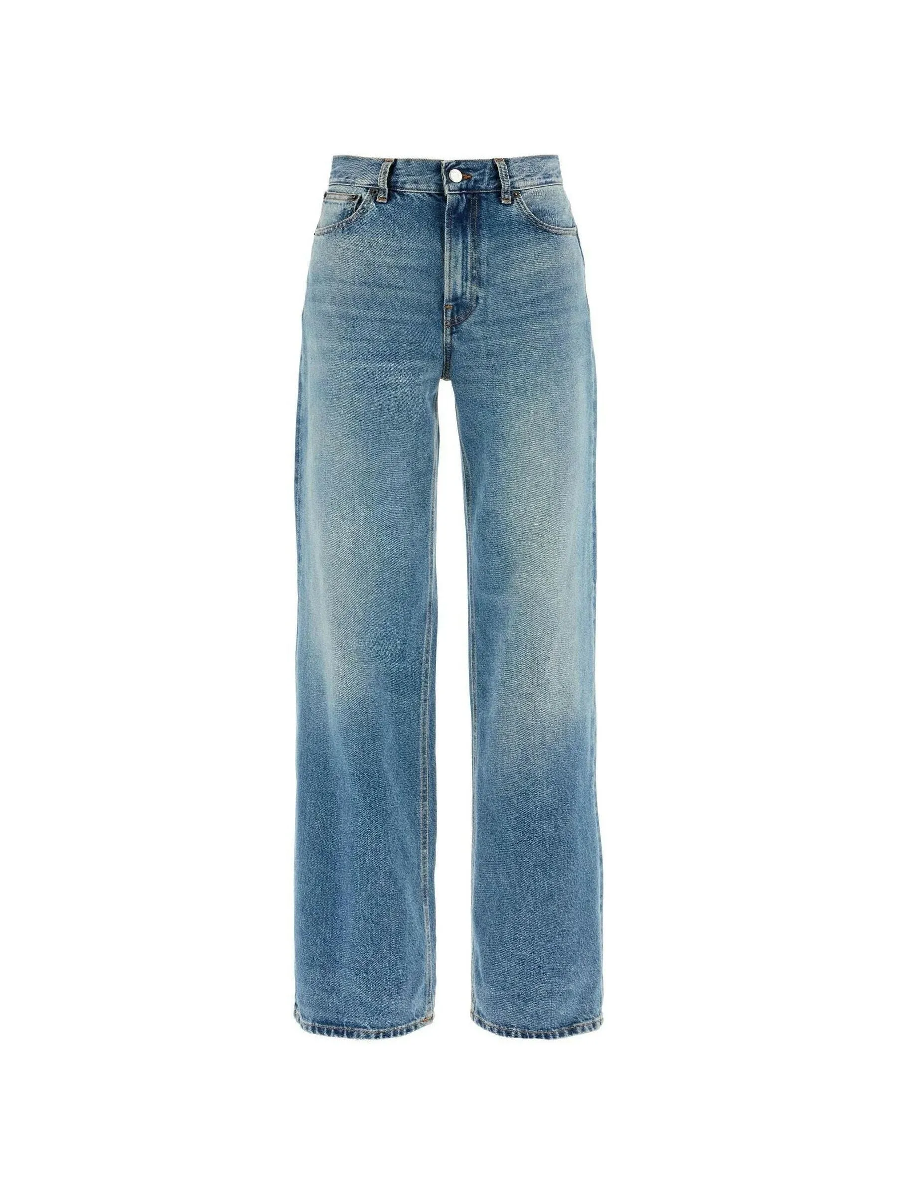 Korea Straight-Leg Jeans