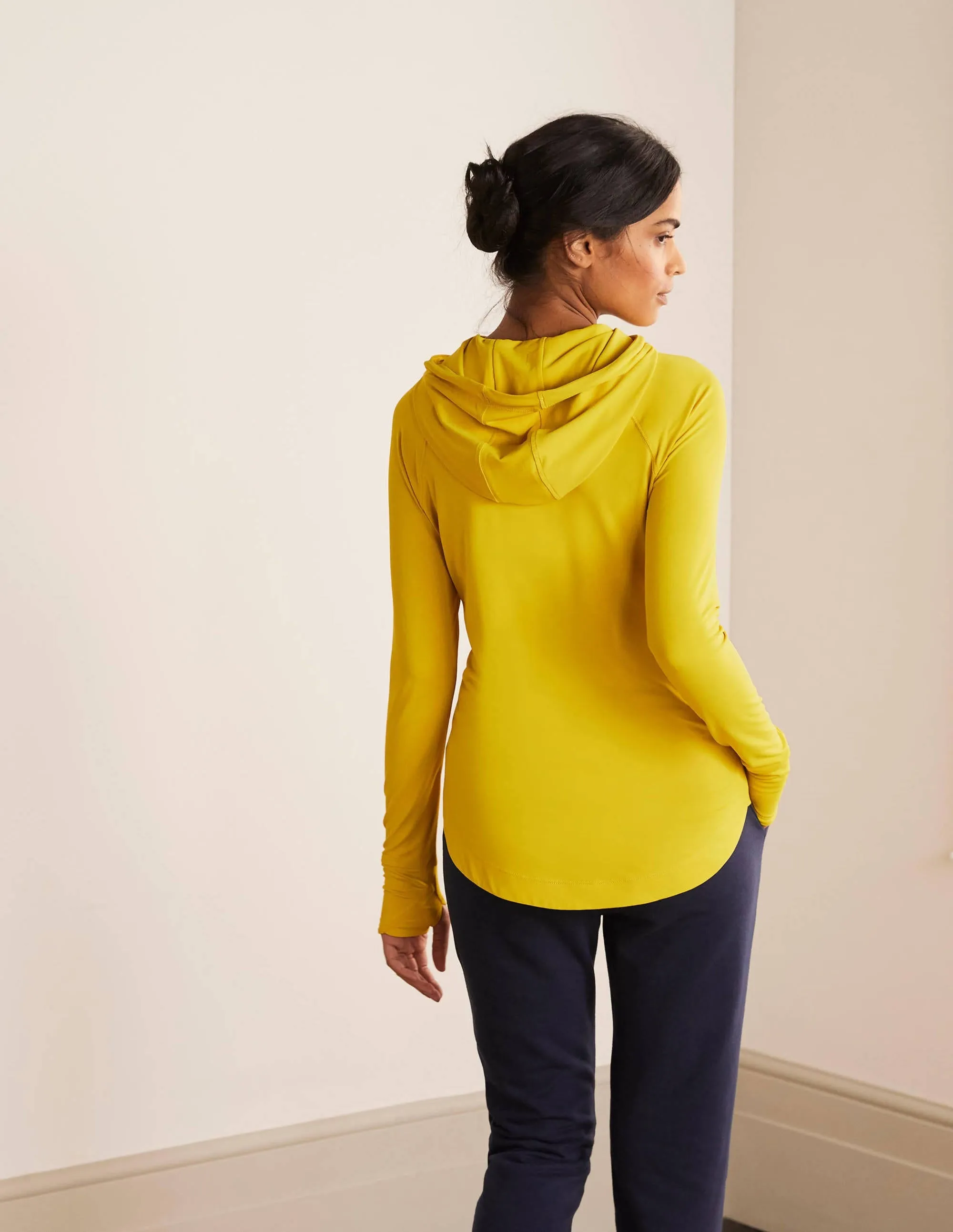 Leah Active Hoodie-Chartreuse