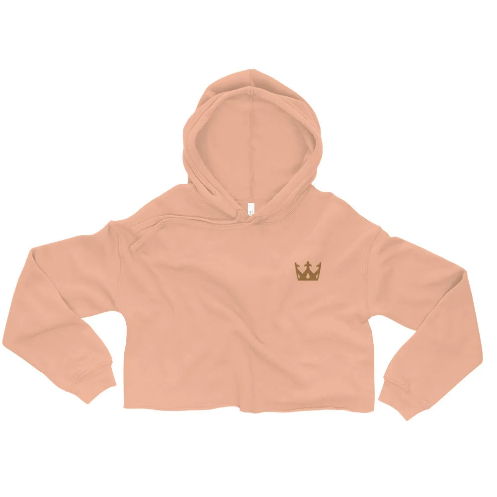 MizzQueenie Crown Crop Hoodie