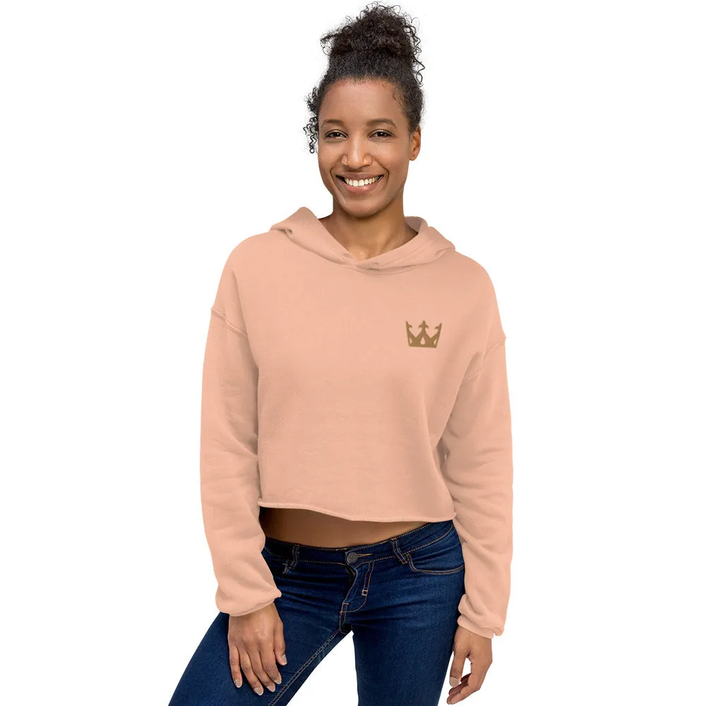 MizzQueenie Crown Crop Hoodie