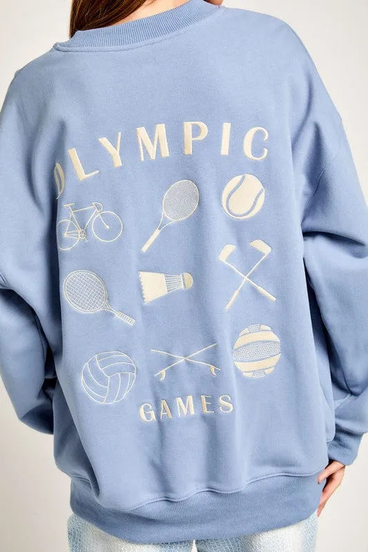 Olympic Games Pullover Sweater