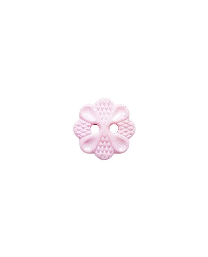 POLYAMIDE BUTTON WITH 2 HOLES - SIZE: 13MM - COLOR: ROSA - ART.NO.: 223049