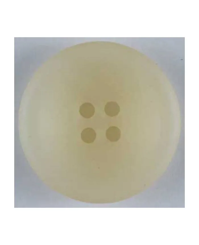 Polyester Biege Button 1 Inch 290007 ^