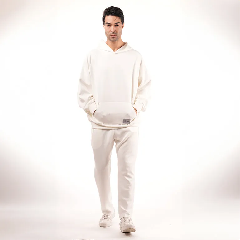 Premium Straight Pants For Men - Pearl White