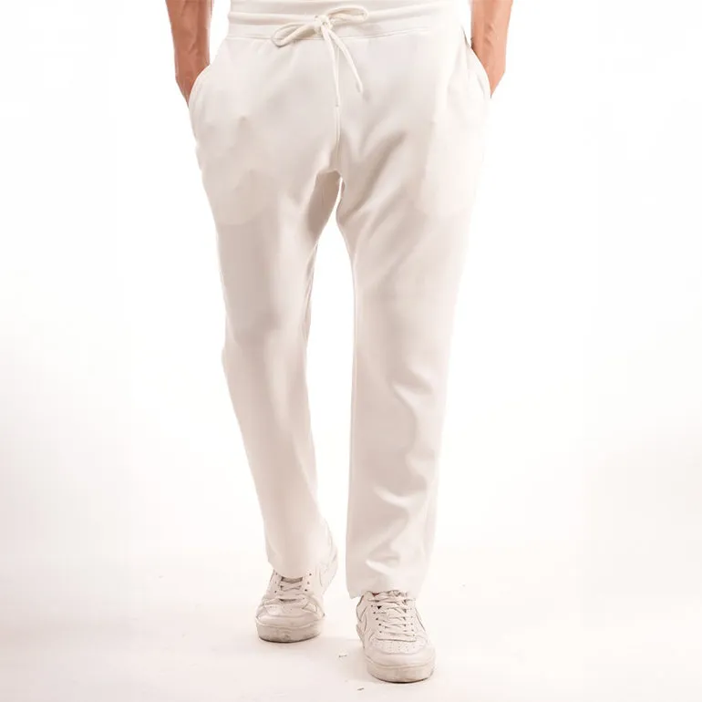 Premium Straight Pants For Men - Pearl White