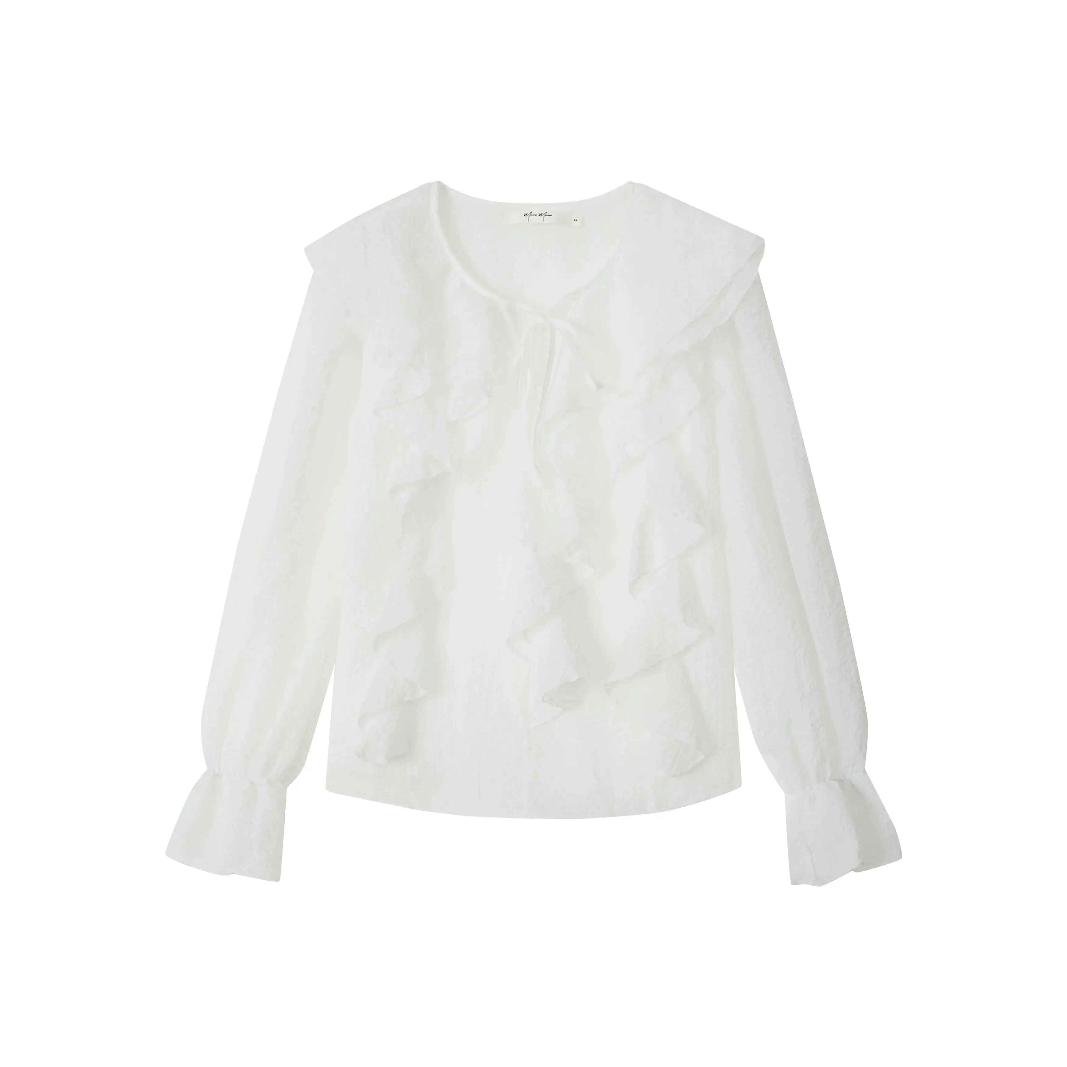 S8805 Ruffled Blouse