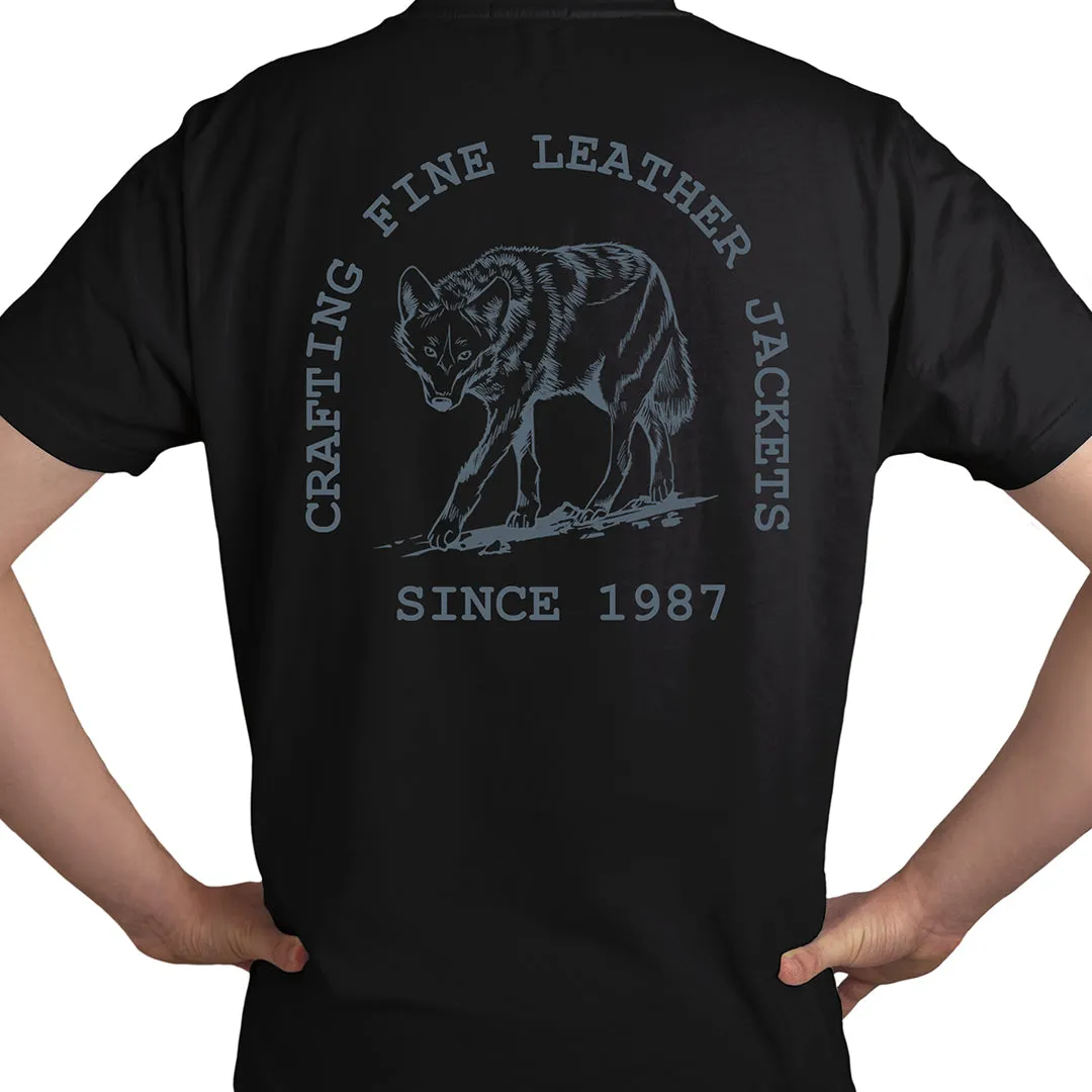 SINCE 1987 TEE SHIRT-BLACK