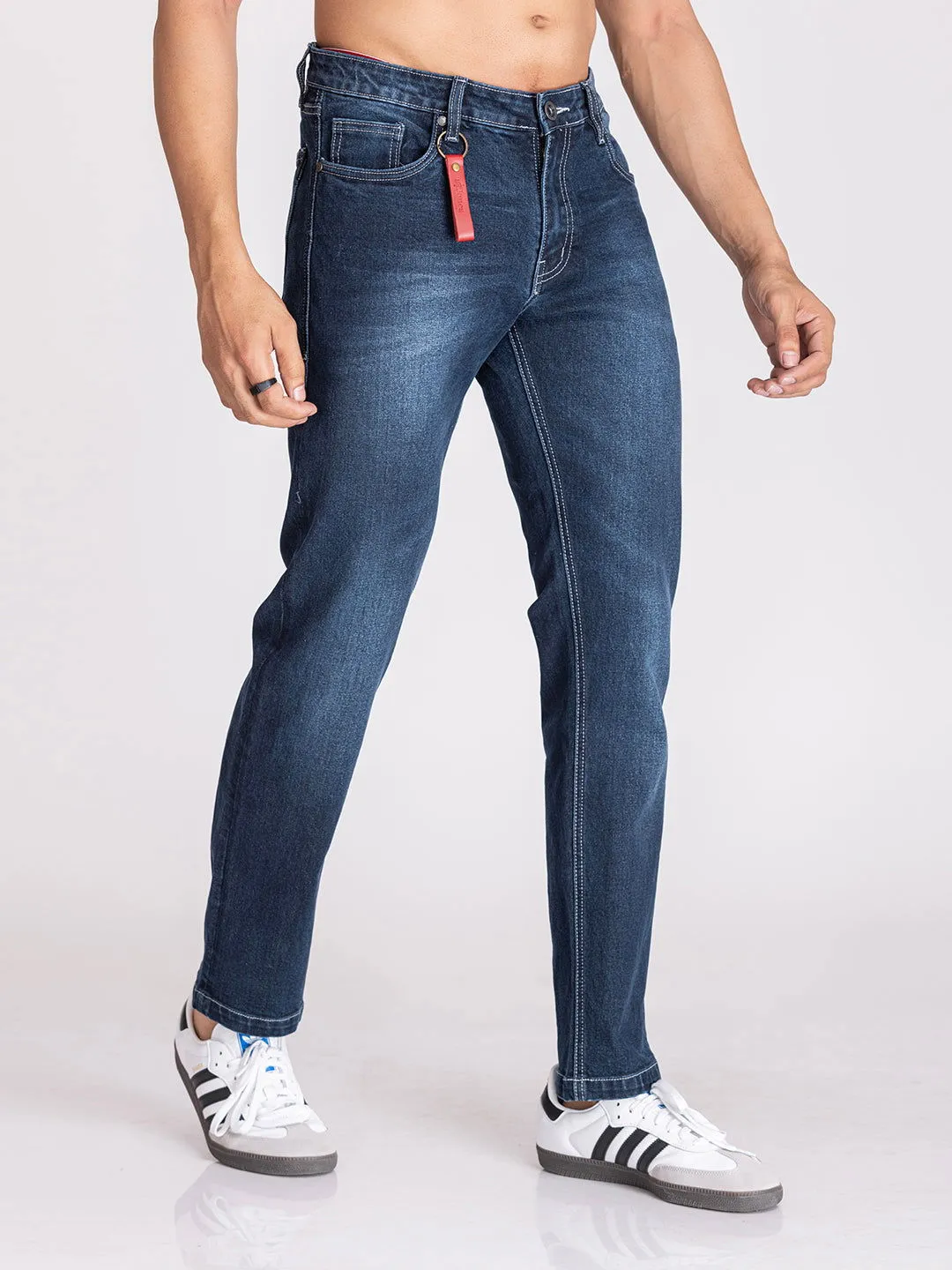 slimfit jeans-Dark blue