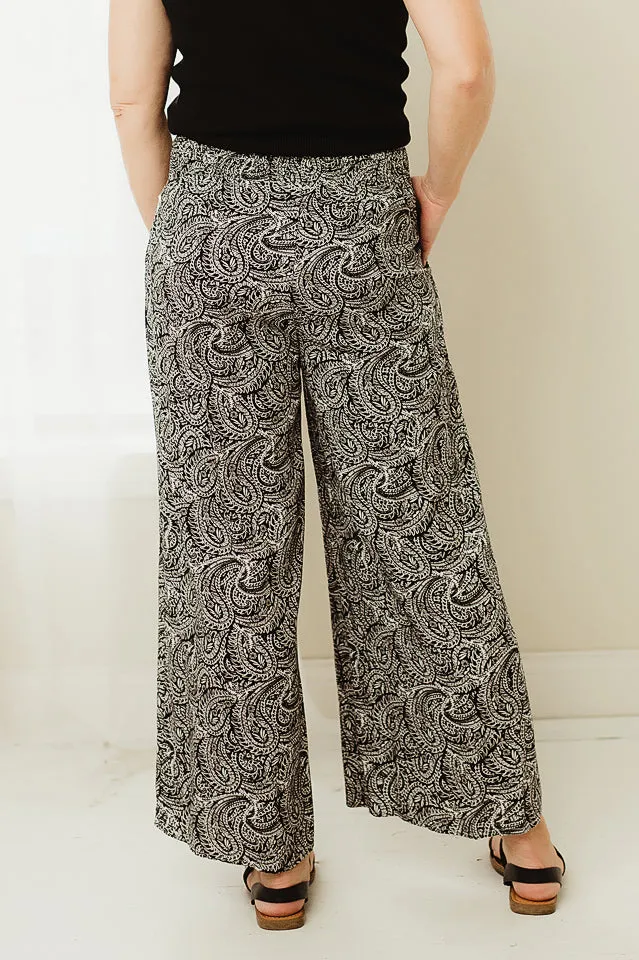 Smocked Boho Pants