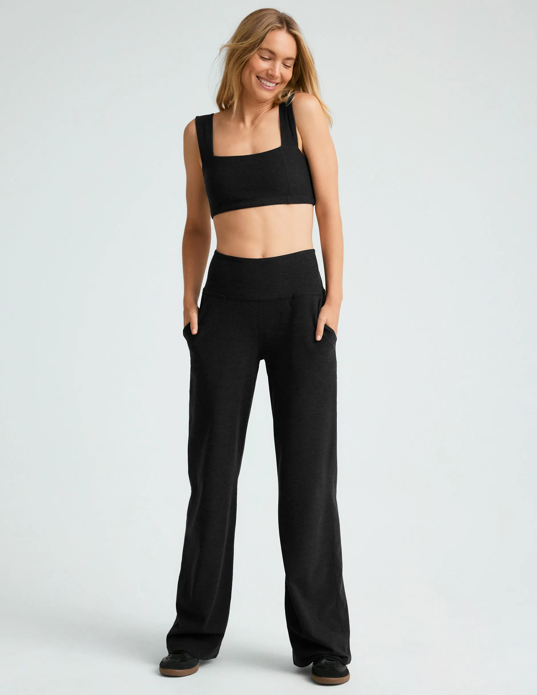 Spacedye Laid Back Wide Leg Pant Short - 29'