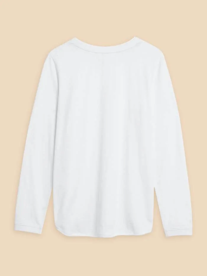 White Stuff Carla Long Sleeve Tee