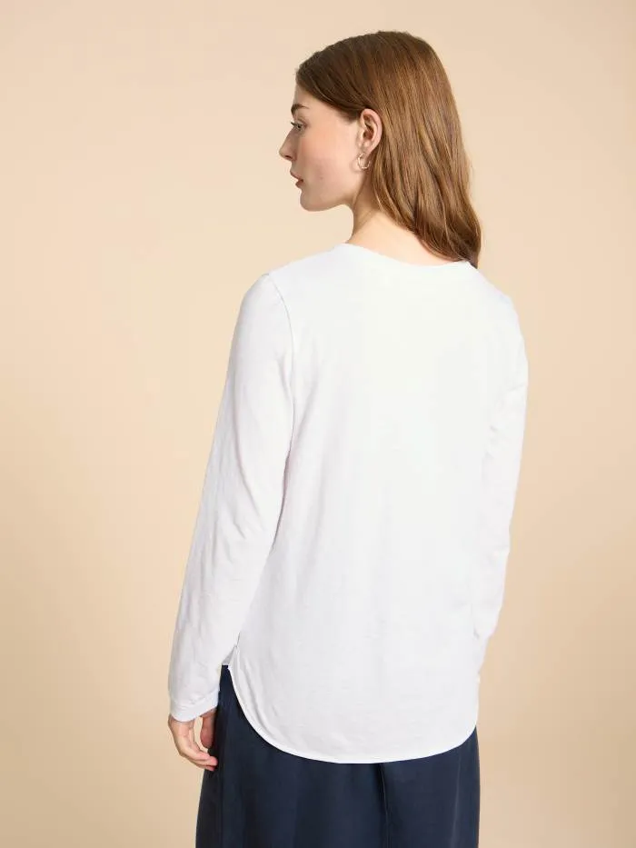 White Stuff Carla Long Sleeve Tee