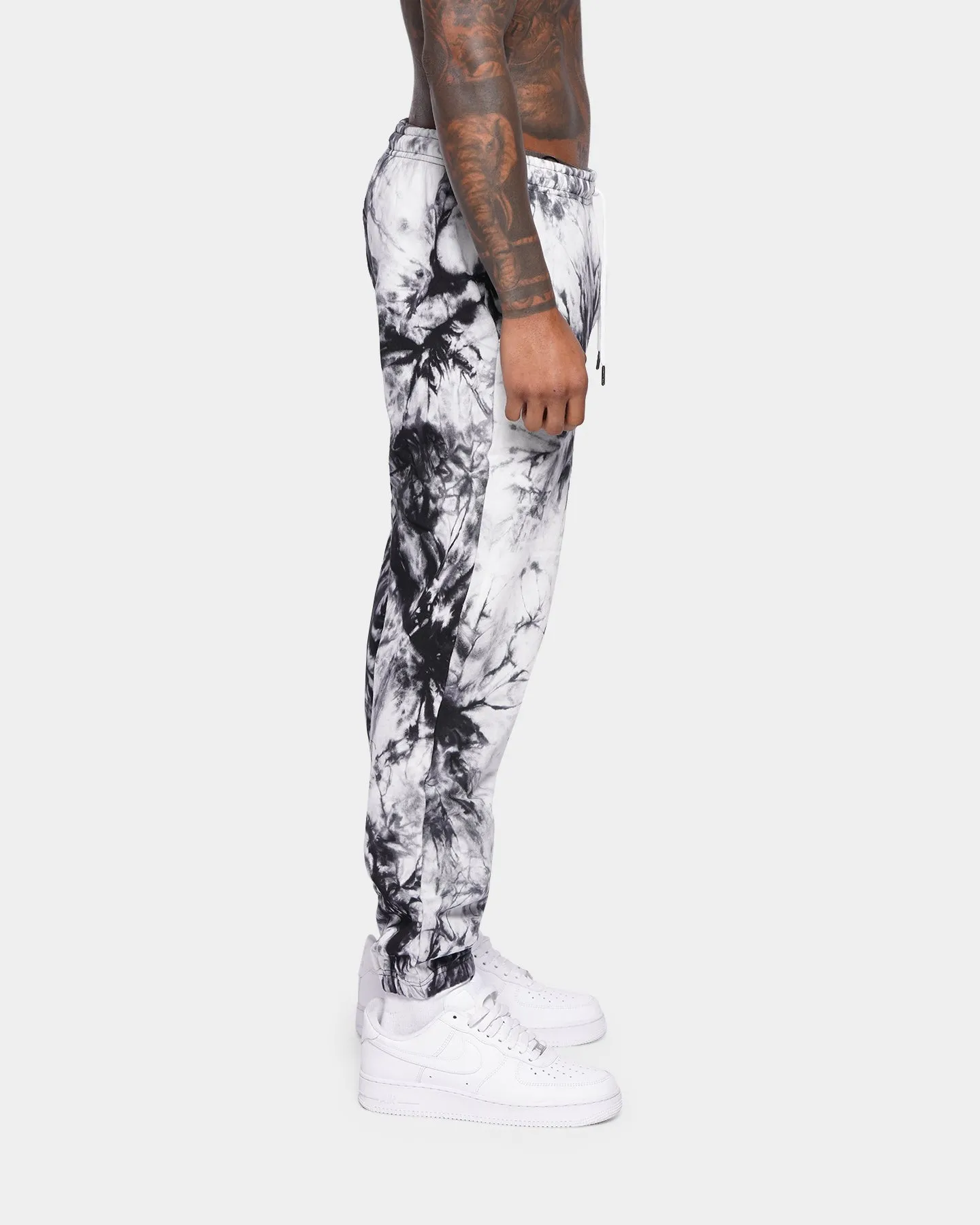 XXIII Zareek Tie Dye Track Pants Black/White